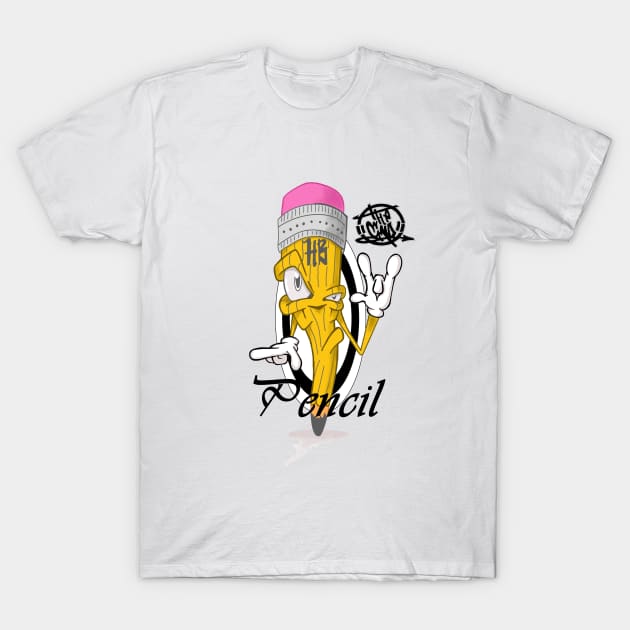 Pencil HB T-Shirt by TheEndDesign